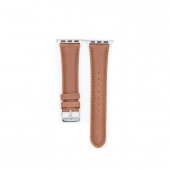 Apple watch 42 mm Kajsa vintage læder urrem, lysebrun